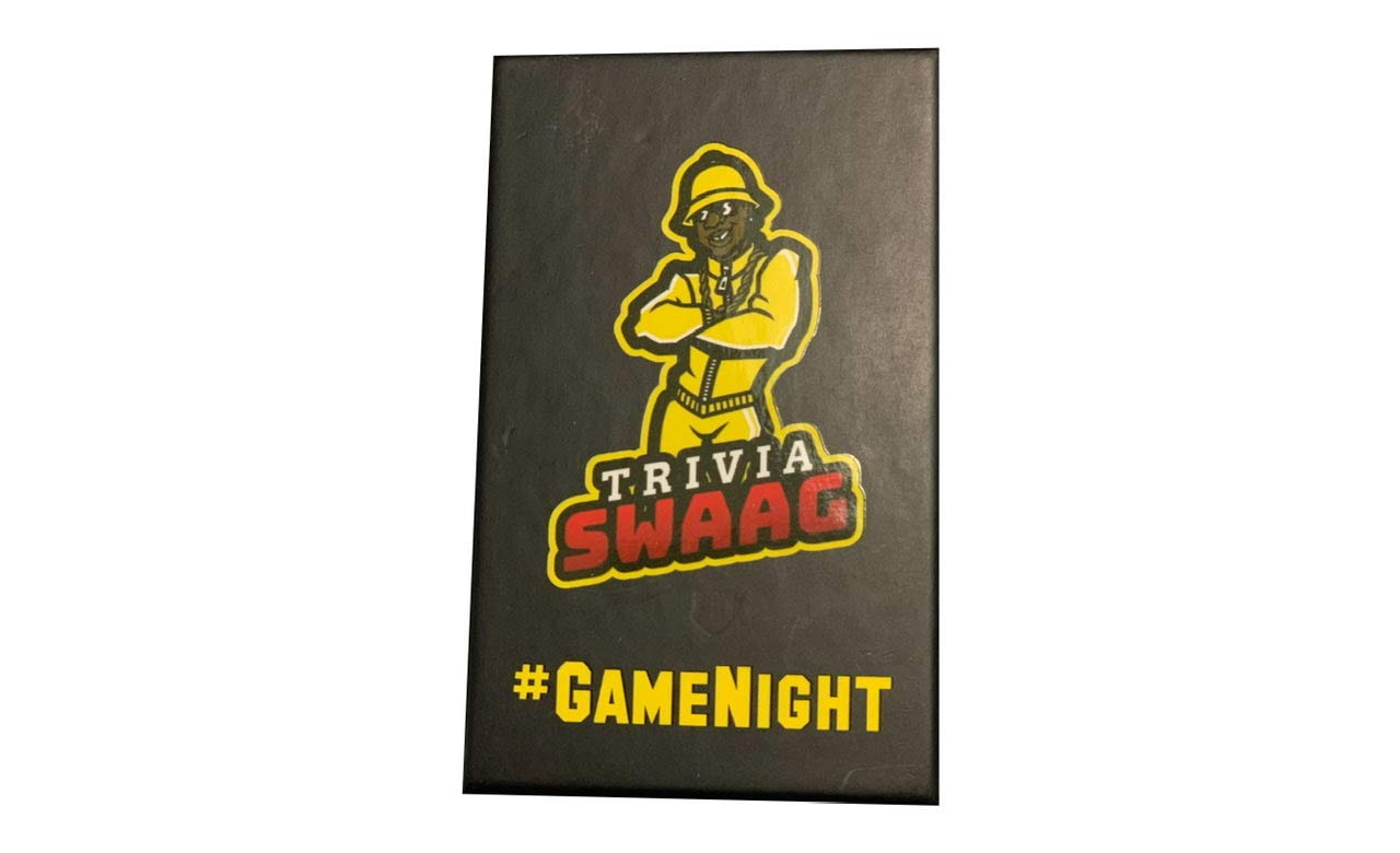 Trivia Swaag - A Black 80's and 90's Trivia Game for The Culture - Fun Pop Quiz on TV Shows, Movies & Actors - Cards Great for 80's Gifts, 90's Gifts, Game Night & Parties (Adult Game) by iSwaag ENT