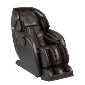 kyota m673 kenko 3d zero gravity massage chair (brown), with full-body massage, extra long calf reflexology foot rollers, wireless speakers, massage chairs great for at-home therapy