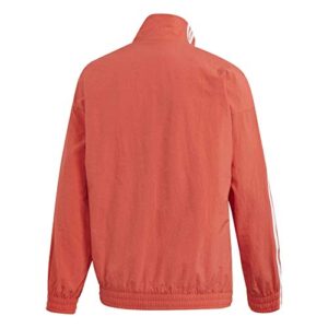 adidas Originals Women's Lock Up Track Top Jacket, Trace Scarlet/White, 2XS