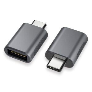 nonda usb c to usb 3.0 adapter(2 pack),usb to usb c adapter,usb type-c to usb,thunderbolt 4/3 to usb female adapter otg for macbook pro2021,macbook air 2020,ipad pro 2021,more type-c devices