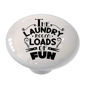 Gotham Decor Loads of Fun Laundry Room Drawer/Cabinet Knob