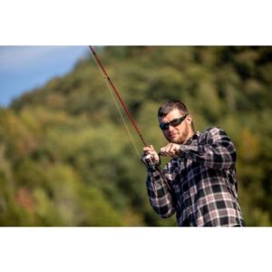 Ugly Stik 6’10” Carbon Spinning Rod, One Piece Spinning Rod, 6-10lb Line Rating, Medium Light Rod Power, Fast Action, 1/8-1/2 oz. Lure Rating