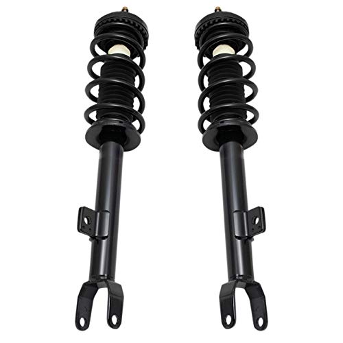 TRQ Front Strut & Coil Spring Assembly Set Driver & Passenger Sides Compatible with 11-19 Chrysler 300 11 Dodge Challenger