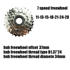 DRIFT MANIAC DNP E-Bike Freewheel 7 Speeds 11-28/11-34T Teeth EPOCH