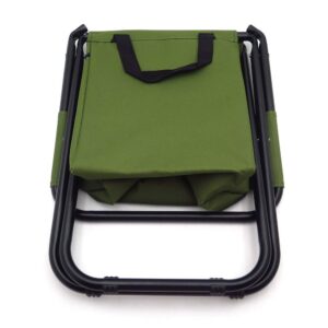 HTTMT- ET-Seat002 -Backrest Fishing Chair PVC Water Resistant Portable Folding With Ice Thermos Bag