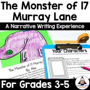 the monster of 17 murray lane: a narrative writing project for grades 3-5 (halloween writing activity)