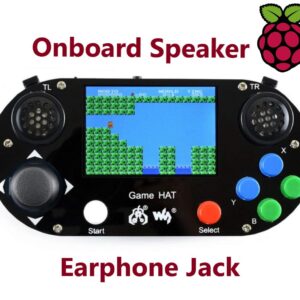 Game HAT/Game Console/Gamepad Kit for Raspberry Pi A+/B+/2B/3B/3B+/Zero W with 3.5inch IPS Screen 480x320 60 Frame