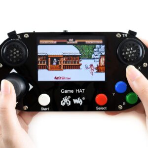 Game HAT/Game Console/Gamepad Kit for Raspberry Pi A+/B+/2B/3B/3B+/Zero W with 3.5inch IPS Screen 480x320 60 Frame