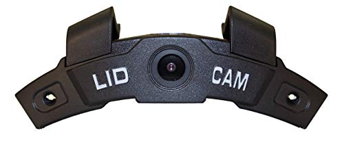 LIDCAM+ LC-WF-BZ Hands Free Hat Mounted Digital Action Camera, 1080P HD Wi-Fi with Full Audio and 1X to 4X Zoom, Black