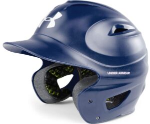 under armour ua classic nocsae certified adult matte molded batter's helmet: size 6 1/2-7 1/2