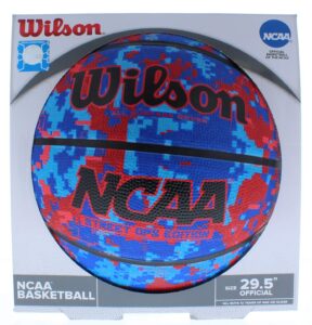 wilson all surface cover ncaa street ops edition basketball official size 29.5"