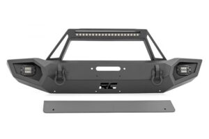 rough country front winch bumper for jeep wrangler jk/jl & gladiator jt - 10585