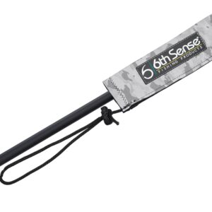 6th sense fishing rod sleeves (baitcasting, gray camo)