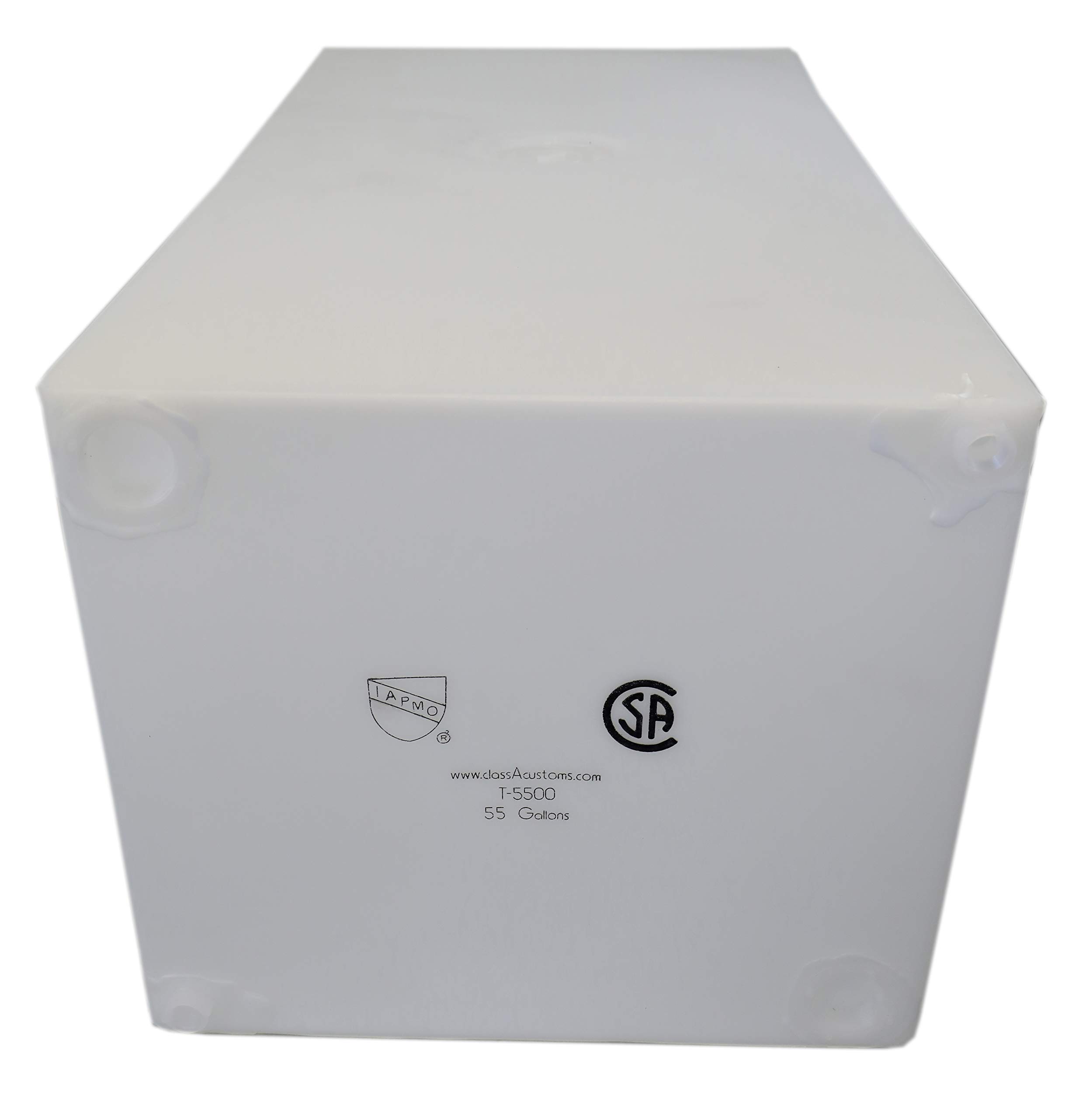 Class A Customs | T-5500 | 55 Gallon Fresh Water Holding Tank