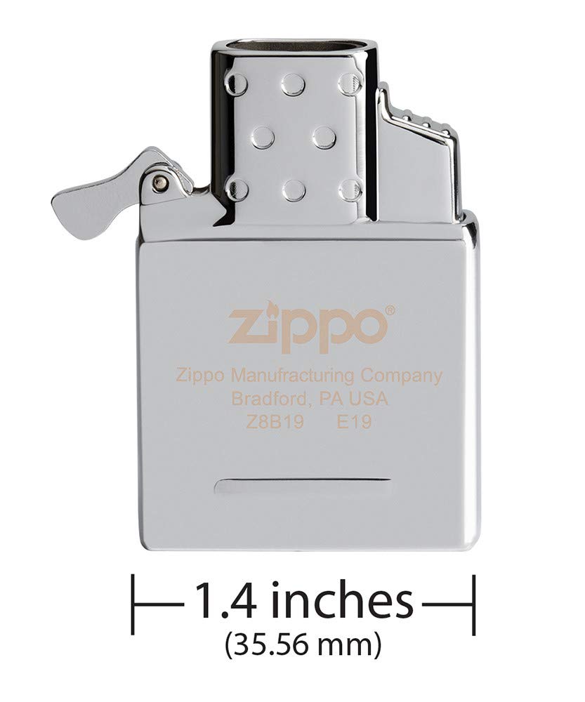 Zippo 65827 Butane Lighter Insert - Double Torch, 1.4"L x 0.5"W x 2.1"Th