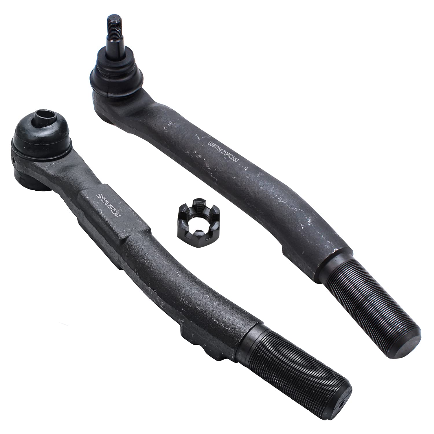 Detroit Axle - Front Tie Rods for 2005-2022 Ford F-250 F-350 Super Duty, 2005-2010 F-450 F-550 Super Duty, 2 Outer Tie Rod Ends Set Replacement