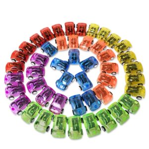 homemall 48pcs pull back cars, pull back racing vehicles mini car toys for kids birthday party favors prizes box toy pinata fillers