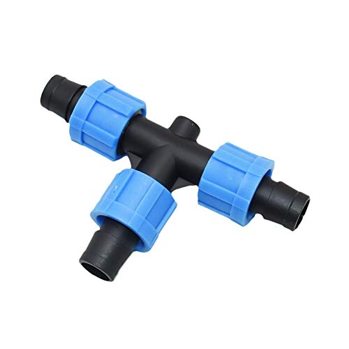 Garden Hose - 15pc Drip Irrigation Water Splitter Watering & Irrigation 5/8" Fittings 16mm Drip Tape Tee Connector Greenhouse