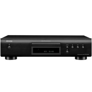 denon dcd-600ne compact cd player in a vibration-resistant design | 2 channels | pure direct mode | pair with pma-600ne for enhanced sound quality | black