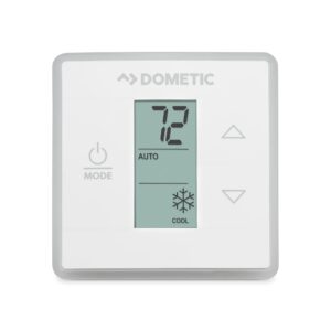 Dometic 3316250.700 Single Zone White T-Stat/Heat Strip/Heat Pump