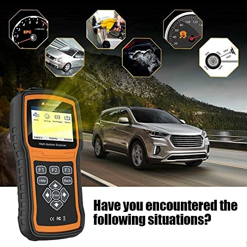 FOXWELL NT530 for Porsche 997 Multi-System OBD2 Diagnostic Scanner SRS ABS DPF EPB Airbag TPMS Battery Reset