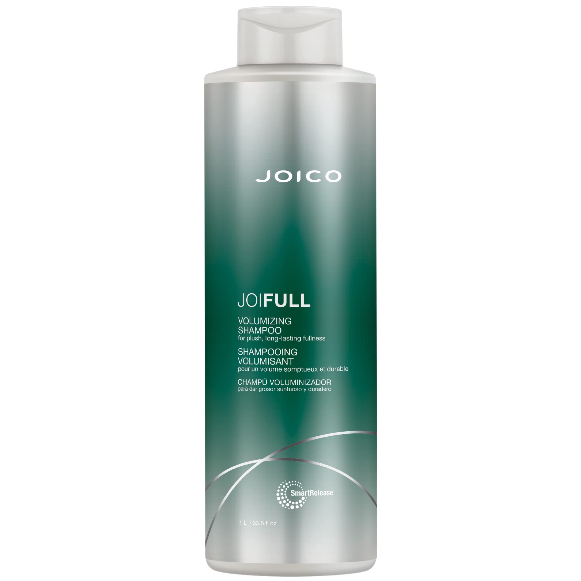 Joico JoiFULL Volumizing Shampoo | For Fine, Thin Hair | Add Instant Body | Long-Lasting Fullness | For Thicker Bouncier Hair | Boost Shine | With Lotus Flower & Bamboo Extract | 33.8 Fl Oz