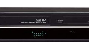 Toshiba DVR670/DVR670KU DVD/VHS Recorder with Built in Tuner, Black (2009 Model) (Renewed)