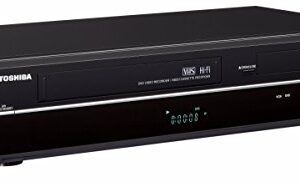 Toshiba DVR670/DVR670KU DVD/VHS Recorder with Built in Tuner, Black (2009 Model) (Renewed)