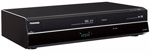 Toshiba DVR670/DVR670KU DVD/VHS Recorder with Built in Tuner, Black (2009 Model) (Renewed)