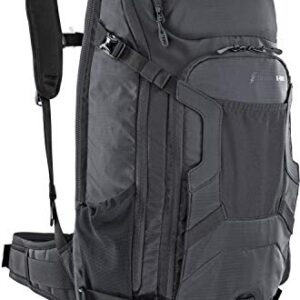 EVOC Sports Fr Trail E-ride Protector Backpacks, Unisex, 100114100-M/L, Black, M/L