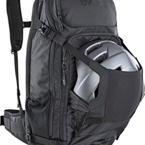 EVOC Sports Fr Trail E-ride Protector Backpacks, Unisex, 100114100-M/L, Black, M/L