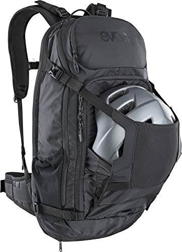 EVOC Sports Fr Trail E-ride Protector Backpacks, Unisex, 100114100-M/L, Black, M/L