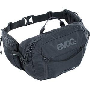 evoc hip pack 3, black, incl. 1,5l hydration bladder