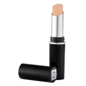 dermablend quick fix full coverage cream concealer stick , fast & easy pecision coverage with all day hydration, multi-tasking concealer for dark circles, acne, and scars
