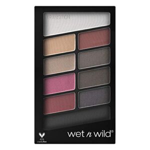 wet n wild fantasy makers 10 pan eyeshadow palette, in the smoke