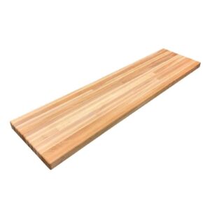 Forever Joint Hard Maple Butcher Block Shelf - 1.5" x 8" x 48"