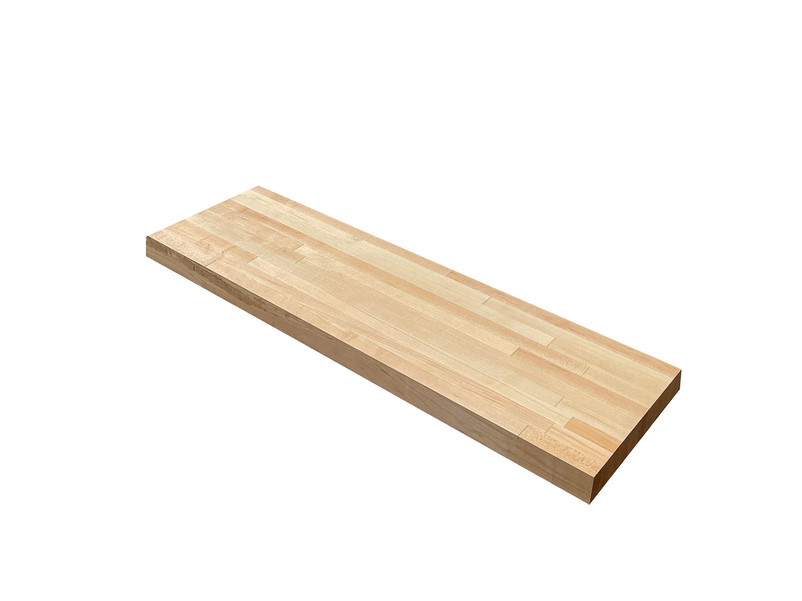 Forever Joint Hard Maple Butcher Block Shelf - 1.5" x 8" x 48"