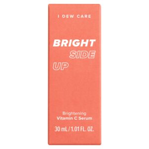 i dew care bright side up brightening vitamin c serum with niacinamide | korean skincare, vegan, cruelty-free, paraben-free