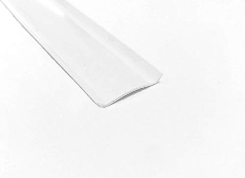 QPN White Vinyl 7/8" Insert Molding Trim Screw Cover RV Camper Travel Trailer (50 ft, White)