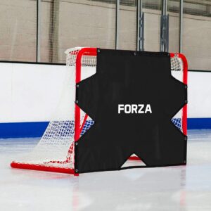 forza 6ft x 4ft hockey shooting target | 5 scoring zones | ultra durable to improve your accuracy