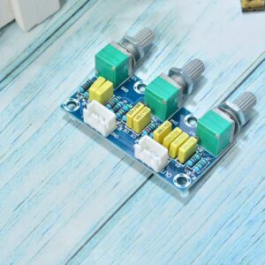 Comimark 1Pcs XH-M802 Passive Tone Volume Bass Treble Control Board Preamplifier Module