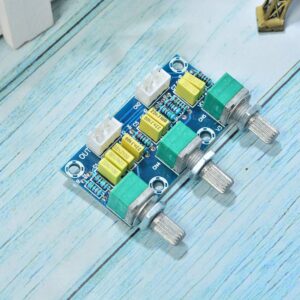 Comimark 1Pcs XH-M802 Passive Tone Volume Bass Treble Control Board Preamplifier Module