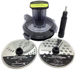 ninja chute feed lid slicer shredder grater discs for 40oz bowl bl491 bl492 bl493 bl494 ct670v ct671av ct672a ct672v blender - must read details -