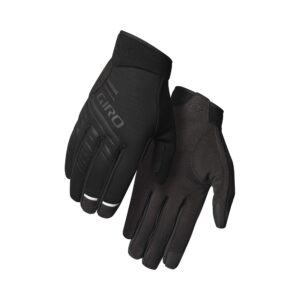 giro cascade cycling gloves - men's black large