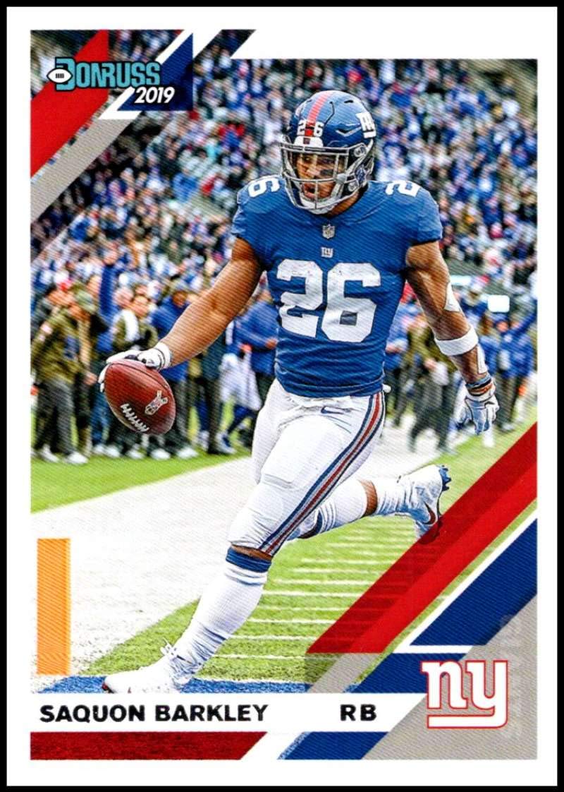 2019 Donruss #179 Saquon Barkley New York Giants NFL Football Trading Card