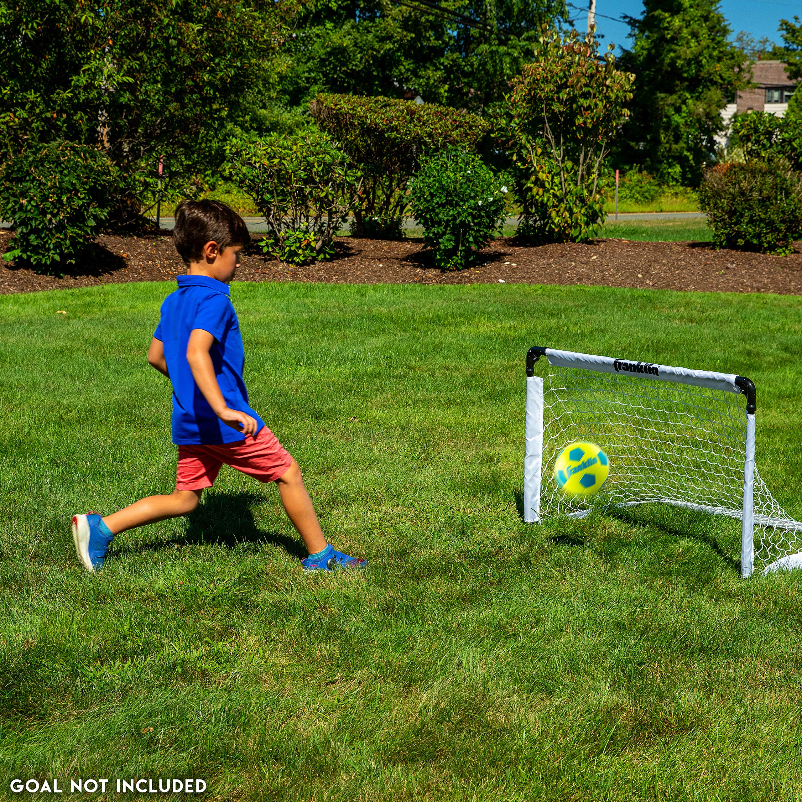 Franklin Sports Foam Soccer Ball - Perfect for Practice and Backyard Play - Best for First-Time Play and Small Kids - 6.5 inches