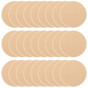 25 pcs women's round soft makeup beauty eye face foundation blender facial smooth powder puff cosmetics blush applicators sponges use for dry and wet