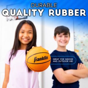 Franklin Sports 3 Mini Basketballs with Pump - 5 Inch Sized Perfect for Kids Ages 6+