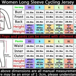 Women Cycling Jersey,Autumn Winter Fleece Warm MTB Suit,Mountain Road Reflective Bike Clothing Set + Gel Bib Pants