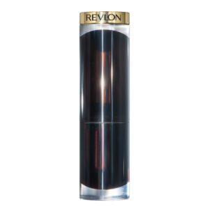 Revlon Lipstick, Super Lustrous Glass Shine Lipstick, High Shine Lipcolor with Moisturizing Creamy Formula, Infused with Hyaluronic Acid, Aloe and Rose Quartz, 002 Beaming Strawberry, 0.15 Oz